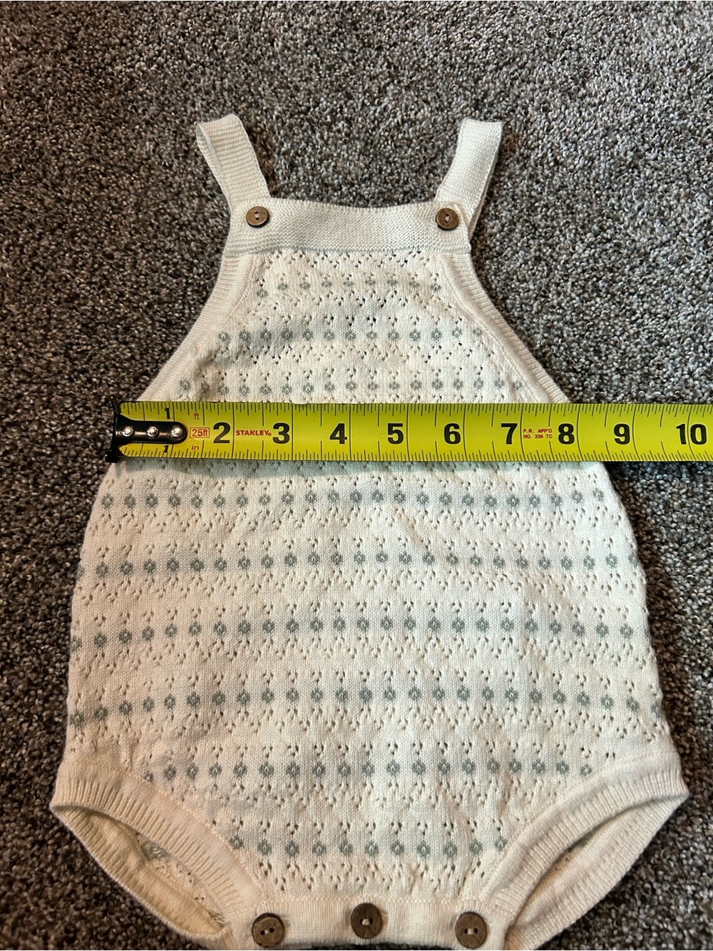 NWT Quincy Mae “Tatum Romper” Size 6-12M - Picture 9 of 9